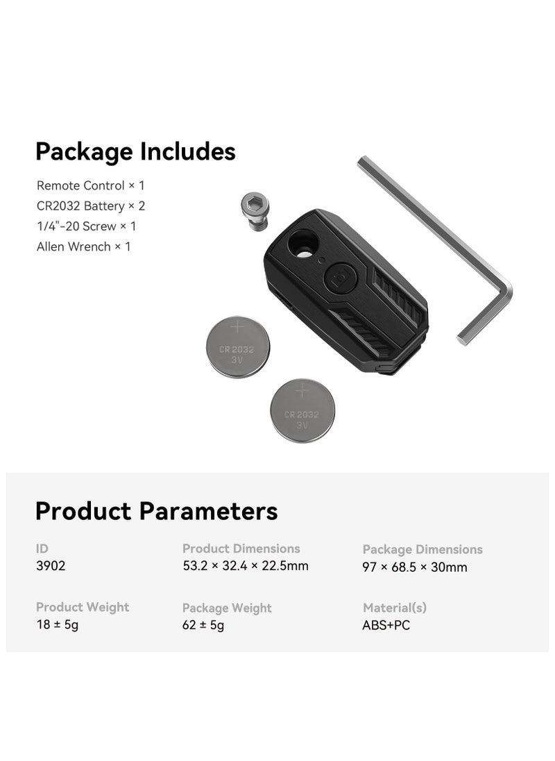 SYOSI - Wireless Remote Control for Camera, for Sony/Canon/Nikon Camera, fits for A7R V, A7R IV, A7R III, A7S III, A7 III, A6700, FX3, A7C, A7CR, A7C II, ZV-E10, R5, R6, R7, R8, R10, Z50, Zfc, Z30-3902 - Image 1