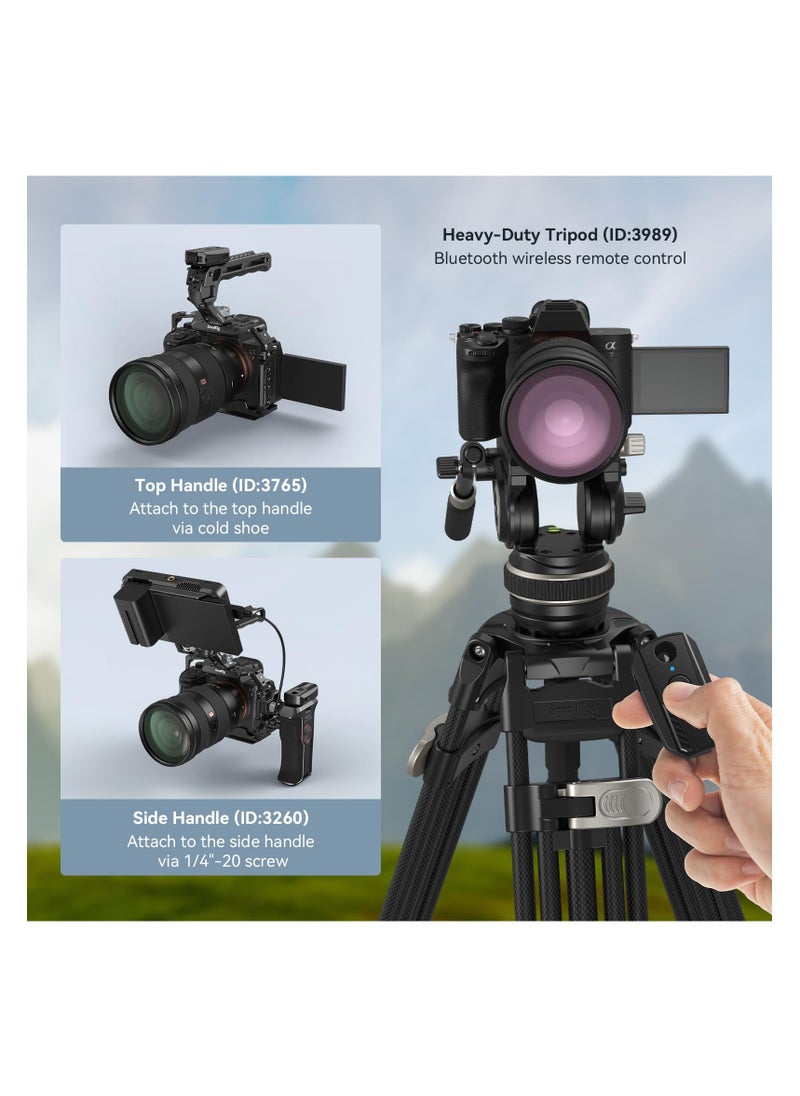 SYOSI - Wireless Remote Control for Camera, for Sony/Canon/Nikon Camera, fits for A7R V, A7R IV, A7R III, A7S III, A7 III, A6700, FX3, A7C, A7CR, A7C II, ZV-E10, R5, R6, R7, R8, R10, Z50, Zfc, Z30-3902 - Image 1