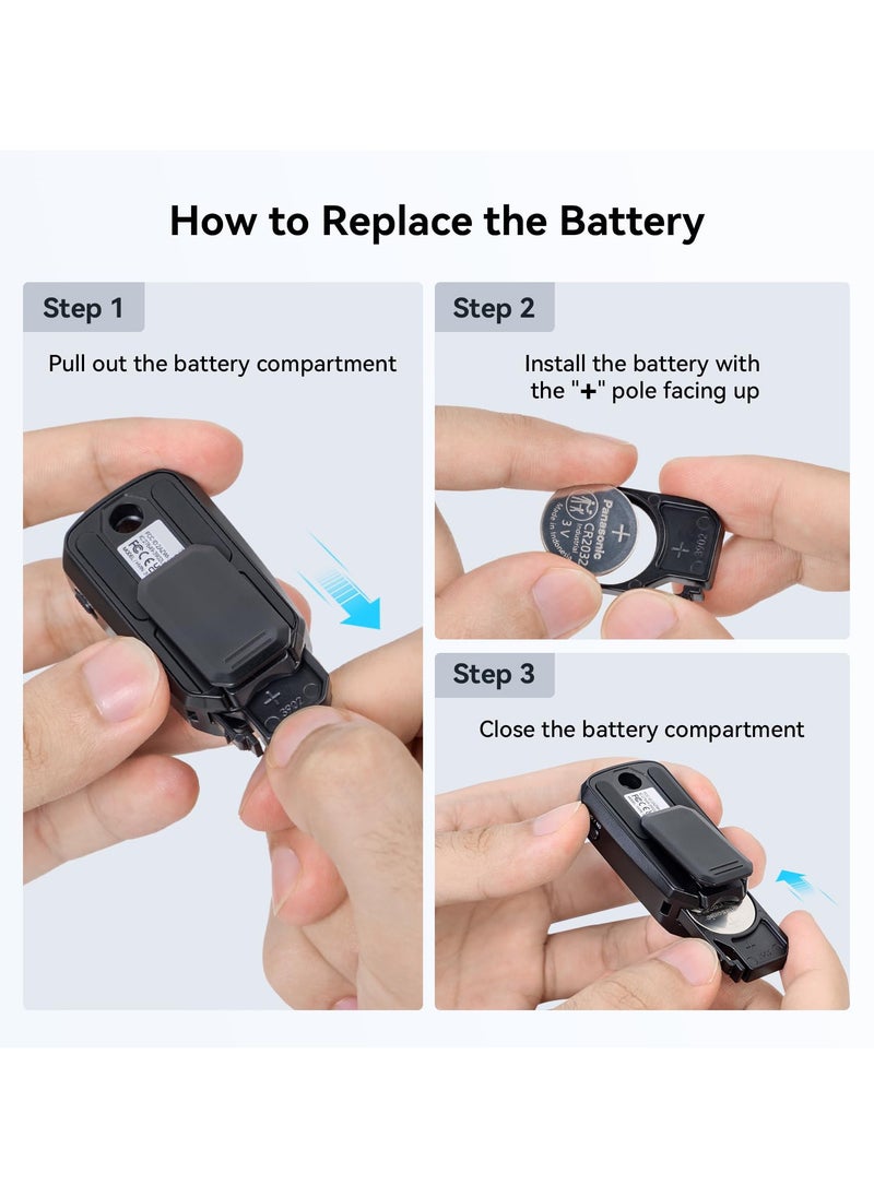 SYOSI - Wireless Remote Control for Camera, for Sony/Canon/Nikon Camera, fits for A7R V, A7R IV, A7R III, A7S III, A7 III, A6700, FX3, A7C, A7CR, A7C II, ZV-E10, R5, R6, R7, R8, R10, Z50, Zfc, Z30-3902 - Image 1