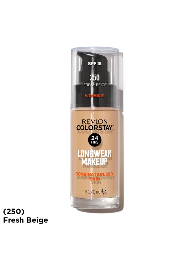 Revlon ColorStay™ Longwear Makeup for Combination/Oily Skin, SPF 15 Fresh Beige - Image 3