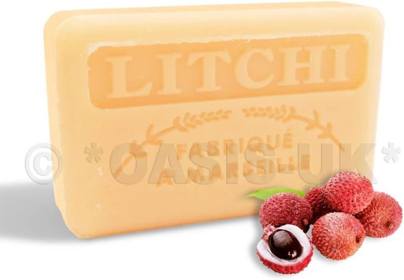125g Savon De Marseille Soap Lychee Litchi by Foufour