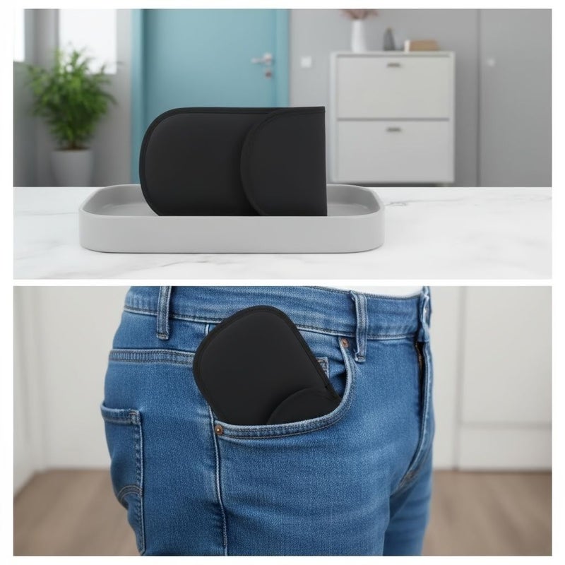 RFID Signal Blocking Key Fob Case 1pc for Car Key Anti Theft - Image 3