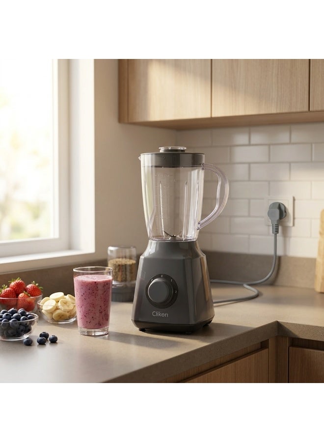 Clikon 600W 2-in-1 Blender | Practical Blending & Mixing | Convenient Kitchen Appliance | White Finish | 2-Year Warranty | CK2665 | White 600 W CK2665 Grey - Image 5