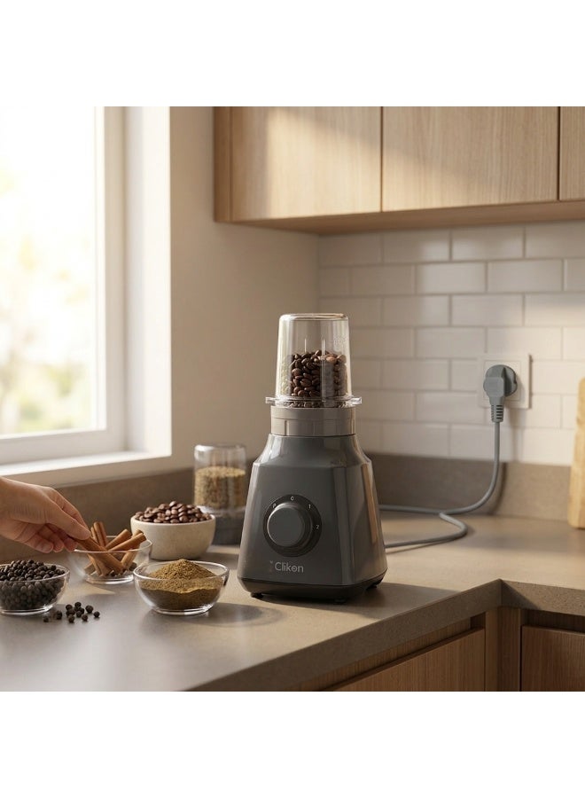 Clikon 600W 2-in-1 Blender | Practical Blending & Mixing | Convenient Kitchen Appliance | White Finish | 2-Year Warranty | CK2665 | White 600 W CK2665 Grey - Image 4