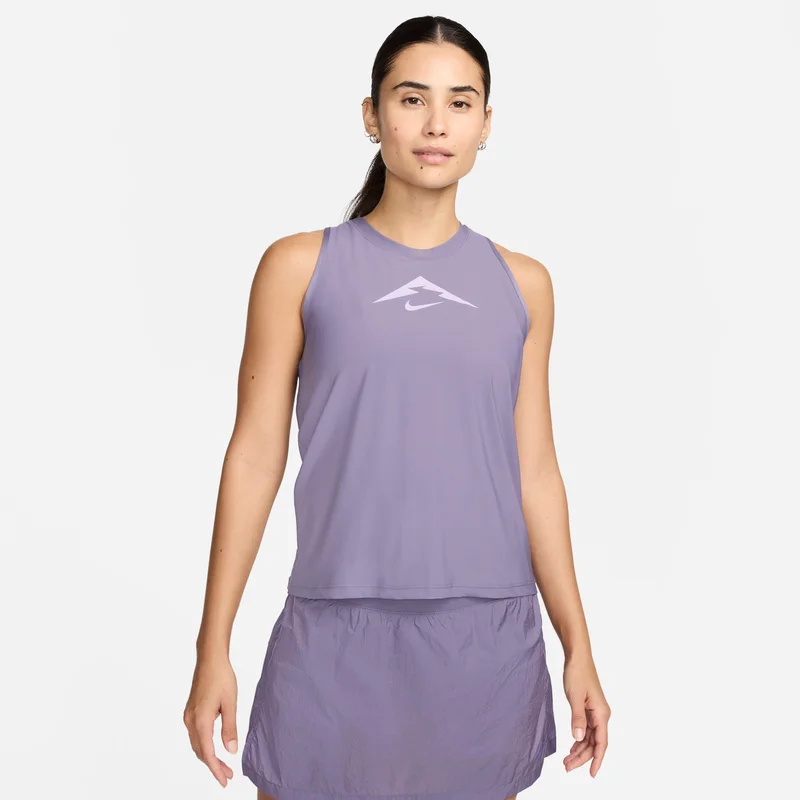 Nike Purple Women's Trail Dri-FIT Graphic Running Tank Top for Women | Best Price UAE