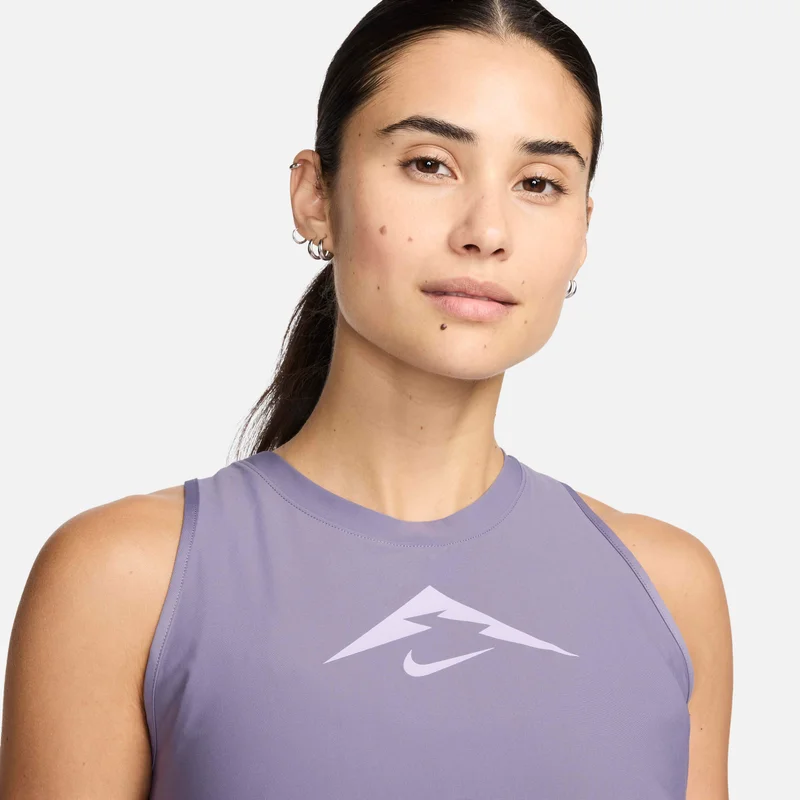 Nike Purple Women's Trail Dri-FIT Graphic Running Tank Top for Women | Best Price UAE