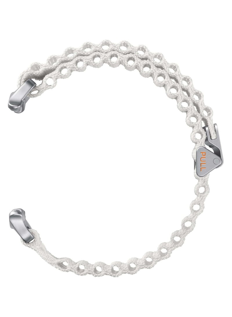 SAMSUNG Galaxy Watch Ultra Trail Band, Smartwatch Replacement Strap for Men and Women, One Click Attachment, ET-SVL70MOEGUJ, White Sand - Image 3