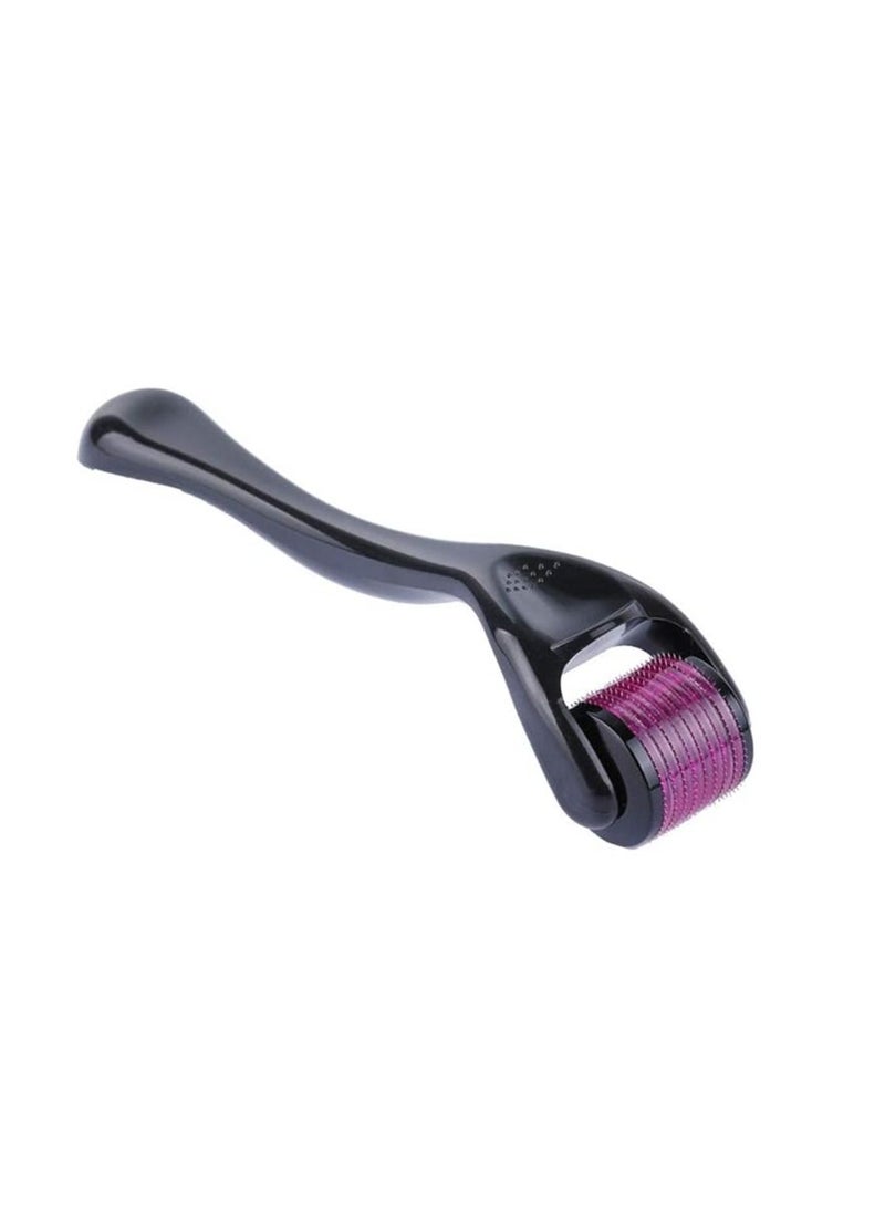 Derma Roller ديرما رولر ديرما رولر لنمو الشعر، مجموعة من 2 إبرة تيتانيوم 540 دقيقة للوجه والرقبة والجسم 0.5 مم 1 مم علاج التجاعيد وندبات حب الشباب وعلامات التمدد - Image 3