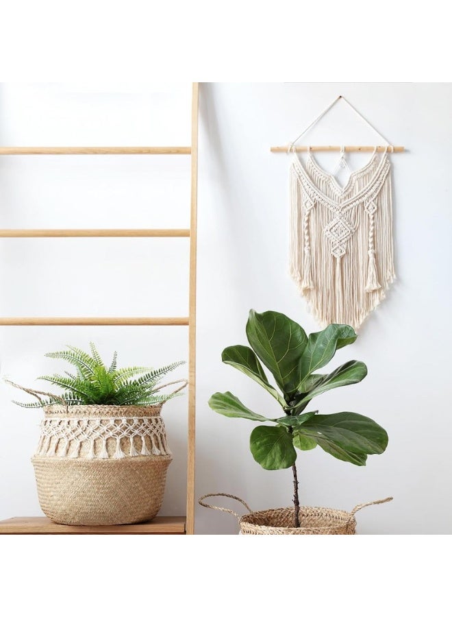Home Gallery Macrame Wall Hanging Woven Tapestry Handmade  - Image 2