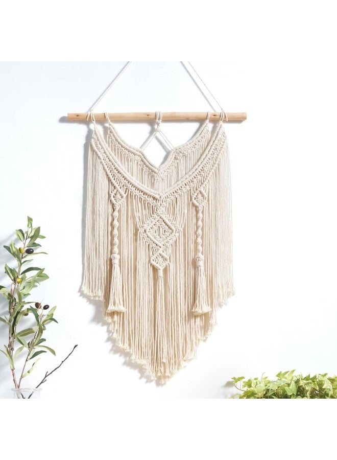 Home Gallery Macrame Wall Hanging Woven Tapestry Handmade  - Image 4