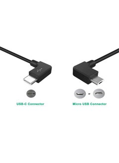 PDEEY Artisan Tribute Micro Ab To Usb C Replacement For Dji Mavic Mini/Mavic 2 Pro Controller Usb Type-C Otg Cable, 9.8 Inch  - Image 2