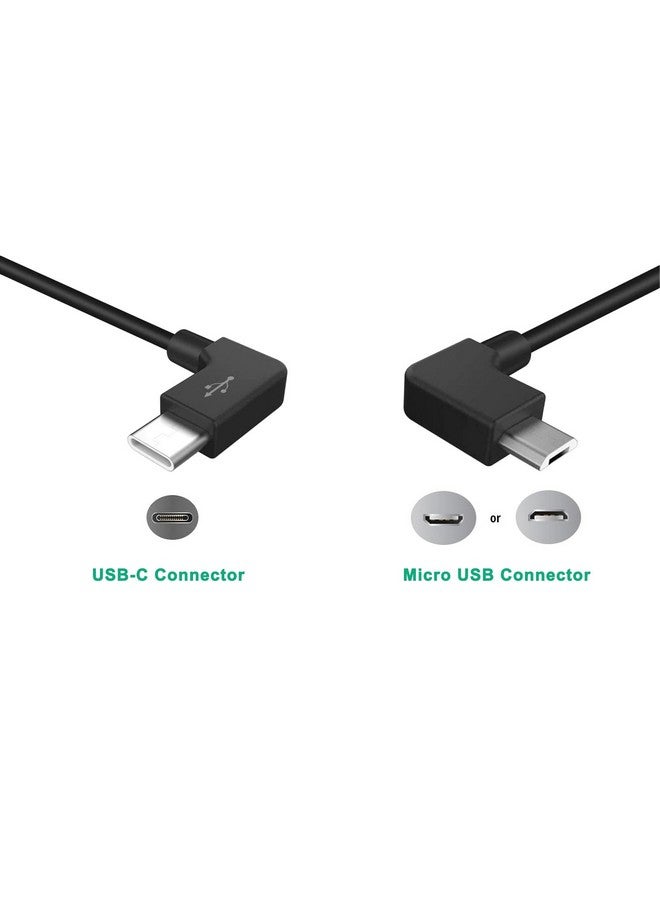 بادي كابل USB Type-C OTG من Artisan Tribute Micro Ab إلى USB C بديل لجهاز التحكم Dji Mavic Mini/Mavic 2 Pro، مقاس 9.8 بوصة - Image 2