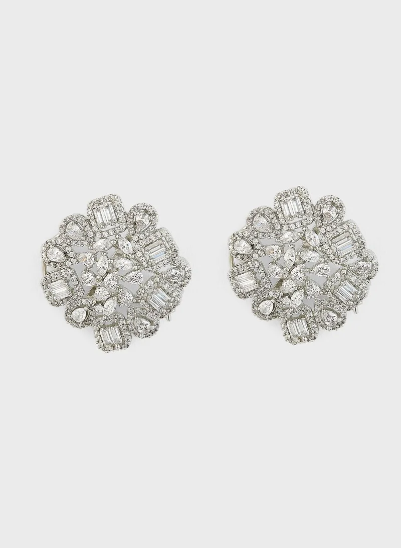 TARA Embellished Stud Earrings