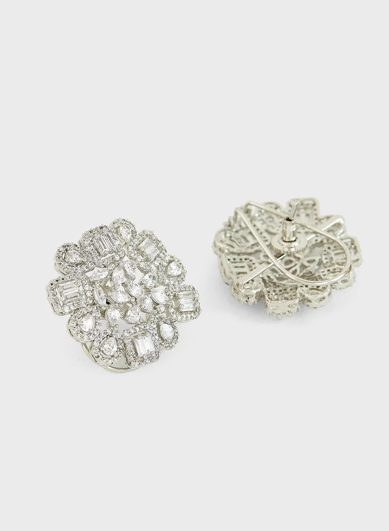 TARA Embellished Stud Earrings