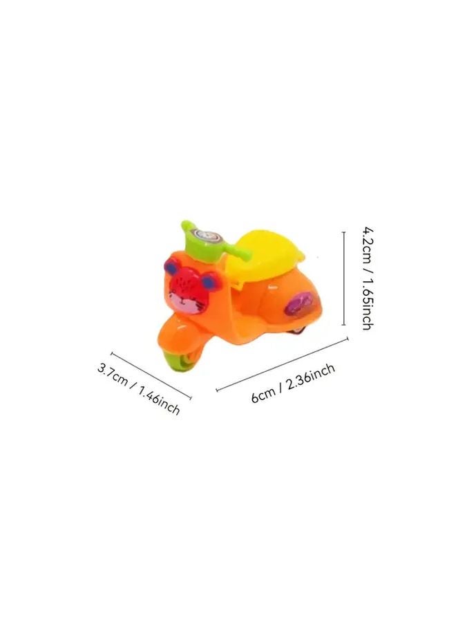 10Pcs Colorful Inertia Motorcycle Toy Cars Mini Model Christmas Birthday Gift - Image 3