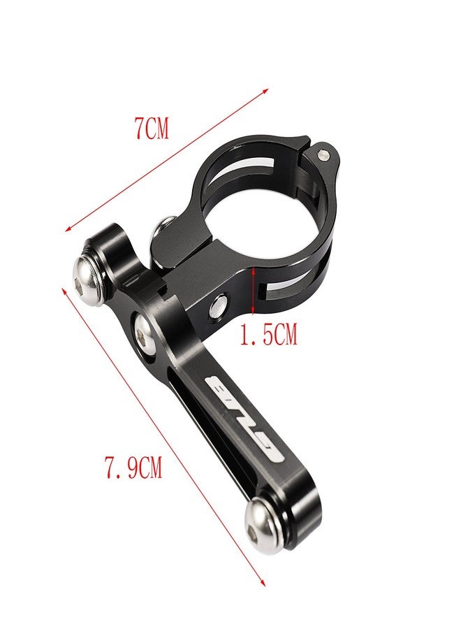 GUB Bicycle Bottle Cage Adapter Mount Adjustable MTB Road Bike Handlebar Water Bottle Holder Seat Post Mount (Black) - Image 2