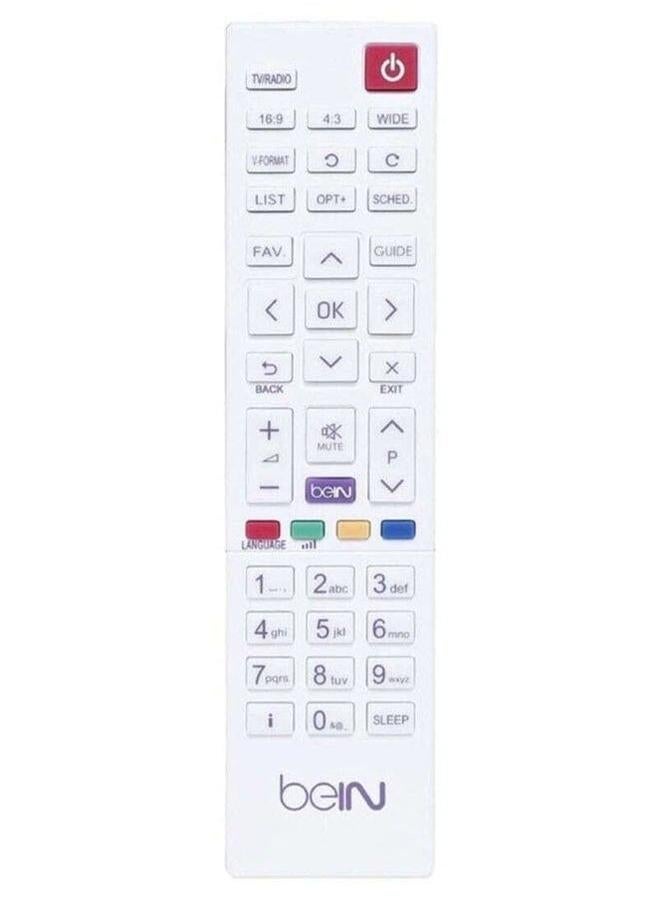 bein Sports Receiver Tv Remote Control White Purple