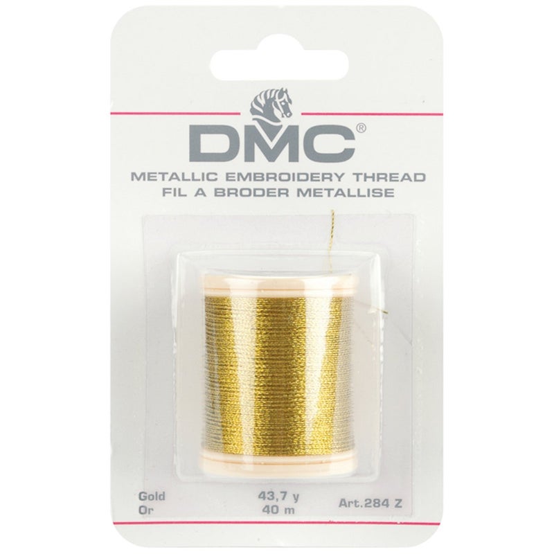 DMC Metallic Embroidery Thread 437yd  Gold