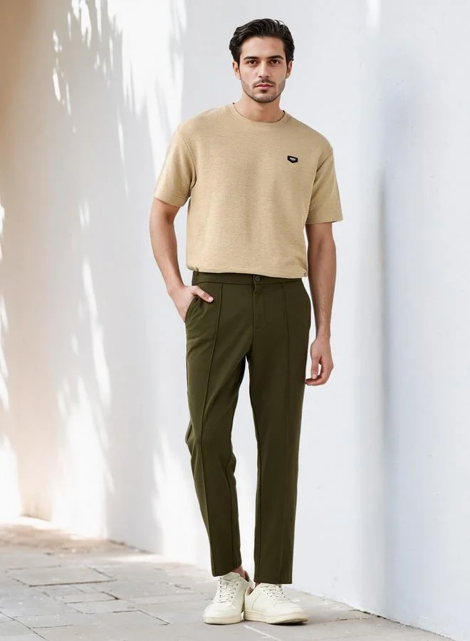 Iconic Iconic Oversized Textured T-shirt