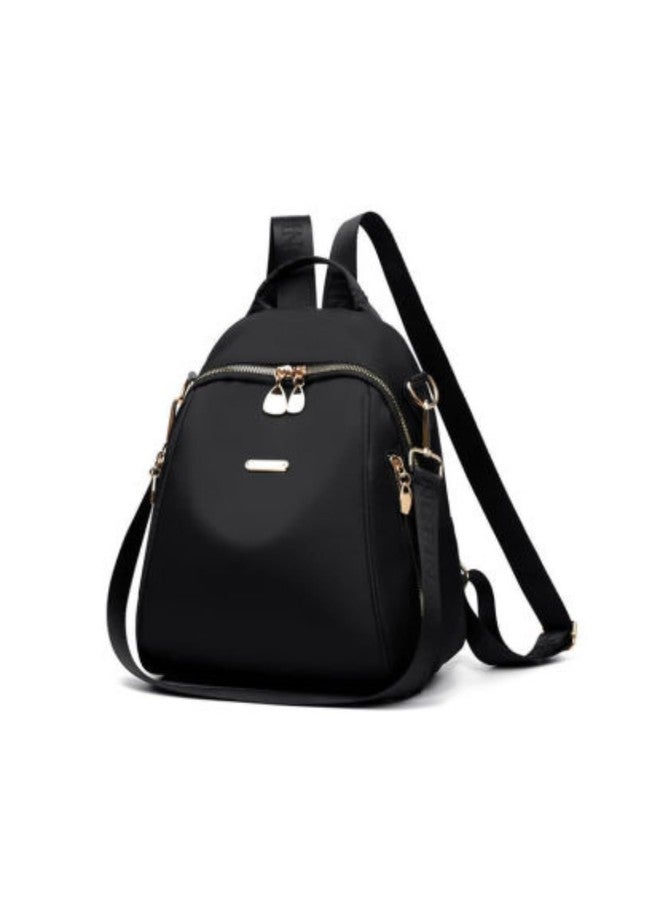 JAISOM Women’s Backpack Small Shoulder Bag Girls Mini Water‑Resistant Anti‑Theft Backpack Black Stylish Lightweight 15L College Office Travel Casual Daypack With Adjustable Straps Secure Compartments - Image 1