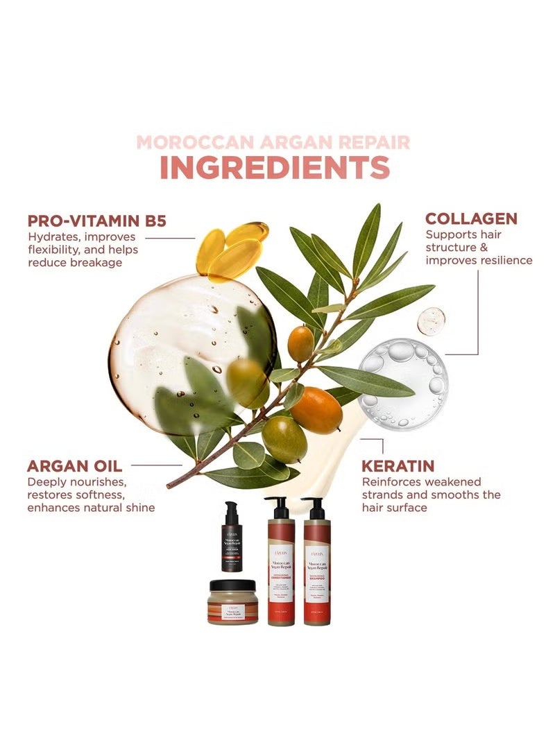 favelin Moroccan Argan Repairing Hair Mask 500 G - Image 5