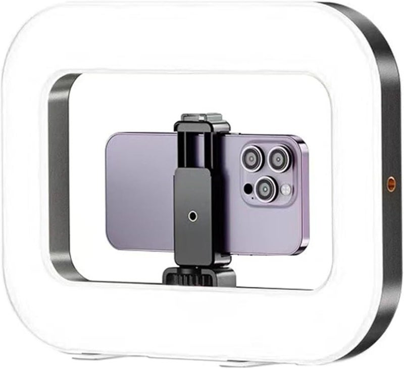 Rechargeable Selfie Ring Light 6600mAh Adjustable Color Temperature LED Fill Light For Video Photography - Image 2