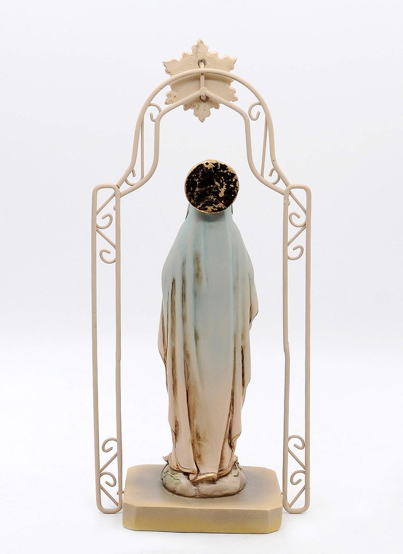 Comfy Hour Mindful and Sacred Collection 11" Religious Praying Virgin Mary Statue, The Blessed Mother of The Immaculate Concepcion Home Madonna Figurine, Polyresin - Image 2