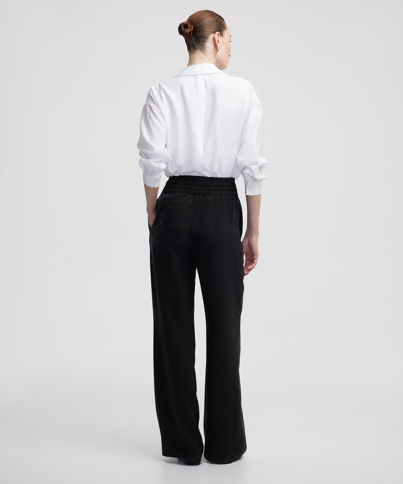 Ipekyol Wide-Leg Trousers With Double Waistband - Image 3