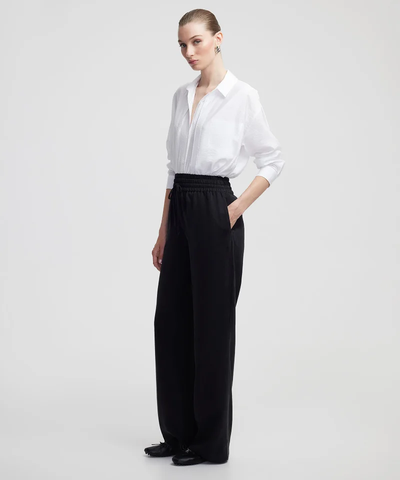 ابيكول بنطلون واسع بساق مزدوج