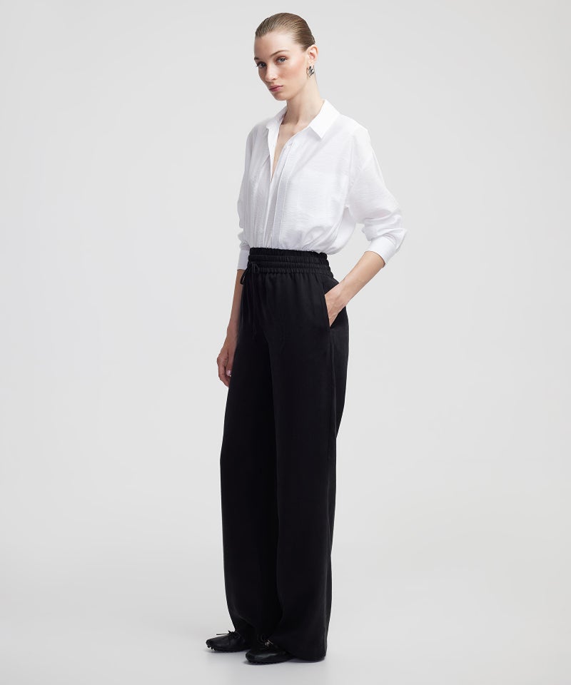 Ipekyol Wide-Leg Trousers With Double Waistband - Image 2