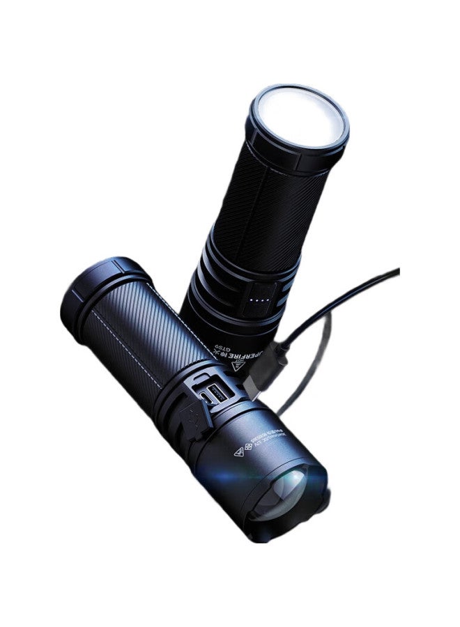 SupFire High-Intensity Flashlight, Ultra-Bright, Long-Lasting, Long-Range Illumination, Military-Grade Brightness, Outdoor And Home-Specific, Sky-Piercing, 100000 Lumens - Image 1