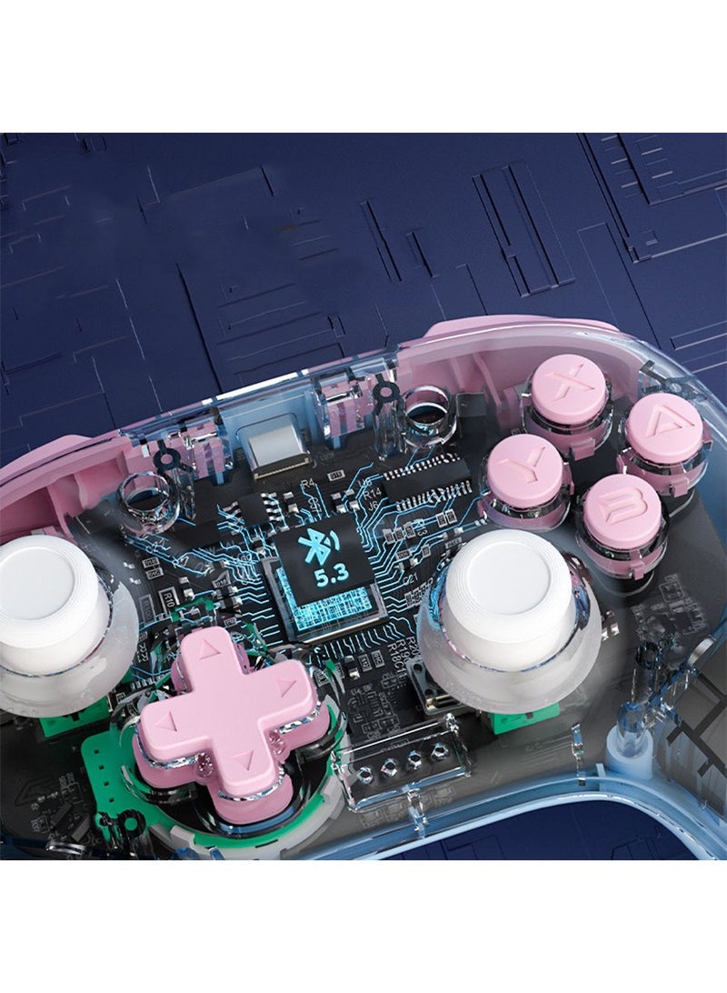 Wireless Game Controller For Switch, PC, Androids Bluetooth Joystick With Vibration Gamepad New, Gyro Axis, Motion Support Wake Up - Image 2