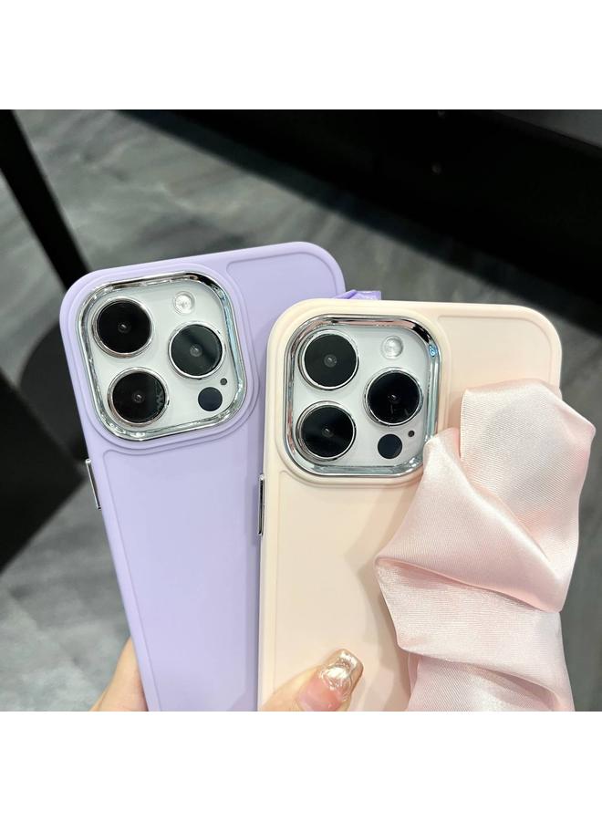 زبون جراب لهاتف iPhone 12 2 في 1 مع سوار معصم مطلي بالكهرباء - Image 5