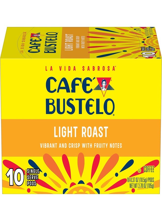Cafe Bustelo Café Bustelo Light Roast, Single Serve Coffee Pods, 10 Count (Pack of 1) - Image 1
