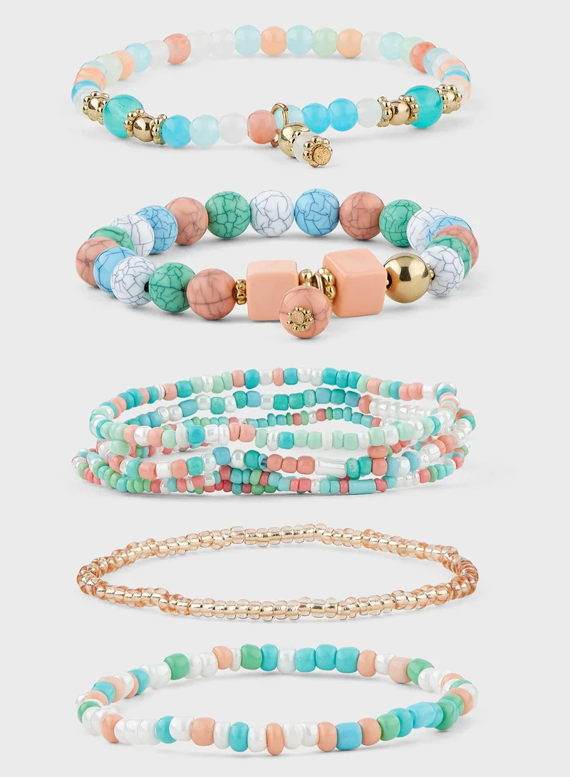 Ginger Beaded Bracelet