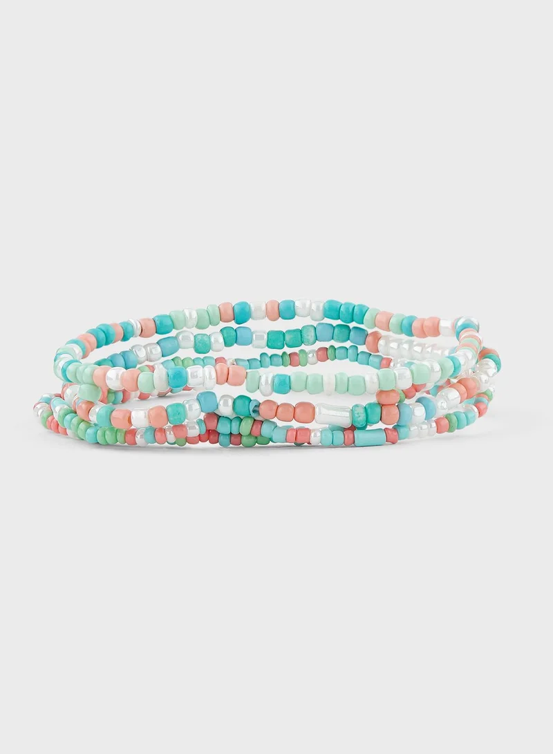 Ginger Beaded Bracelet