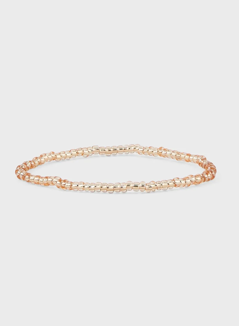 Ginger Beaded Bracelet