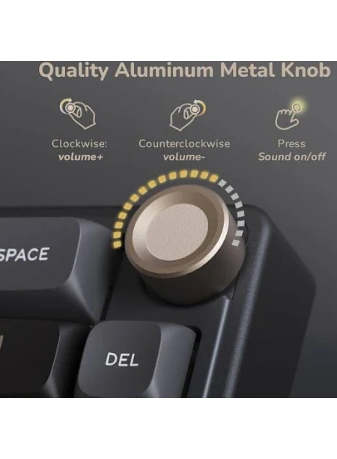 Royal Kludge RK R65 RGB Mechanical Gaming Keyboard | 65% | Tri Connection | MOA Keys | High Quality | Organized Design | Creamy Switches - Image 3