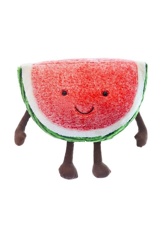 AngelGift - Cuddly Big Soft Toys Fruit Serie Watermelon Stuffed Animals Toy Cushion Doll 12" /30Cm Watermelon Plushie Toys Best Birthday Gifts For The Children Kids Baby Toys - Image 1