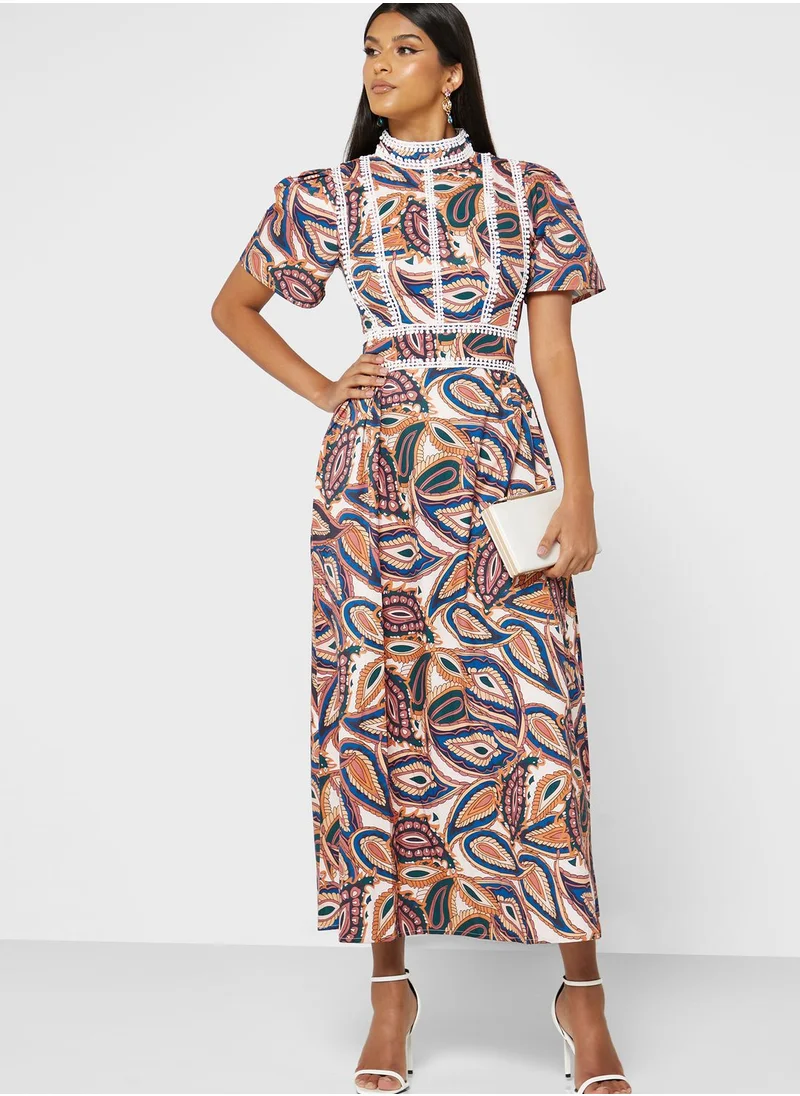 Khizana Printed Dress