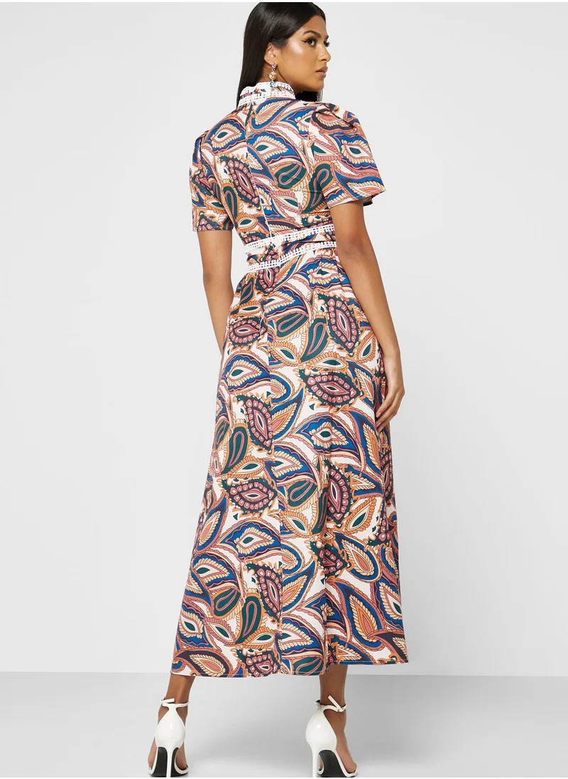 Khizana Printed Dress