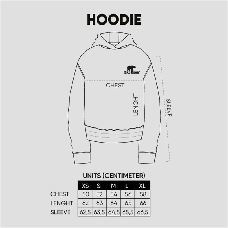 باد بير Welcome Hooded Women's Cinnamon Sweatshirt