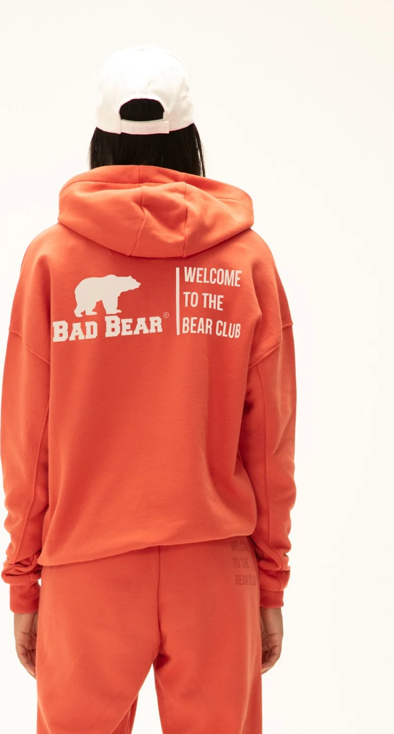 باد بير Welcome Hooded Women's Cinnamon Sweatshirt