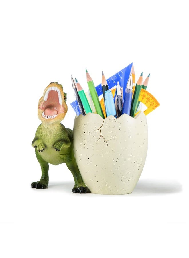 Banllis Dinosaur Pen Holder for Desk, Pencil Holder, Cute Fashion Desk Organizers and Accessories, Office Supplies Idea Gift for Women and Kids - Image 1