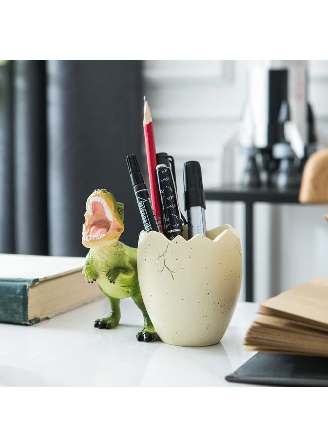 Banllis Dinosaur Pen Holder for Desk, Pencil Holder, Cute Fashion Desk Organizers and Accessories, Office Supplies Idea Gift for Women and Kids - Image 2