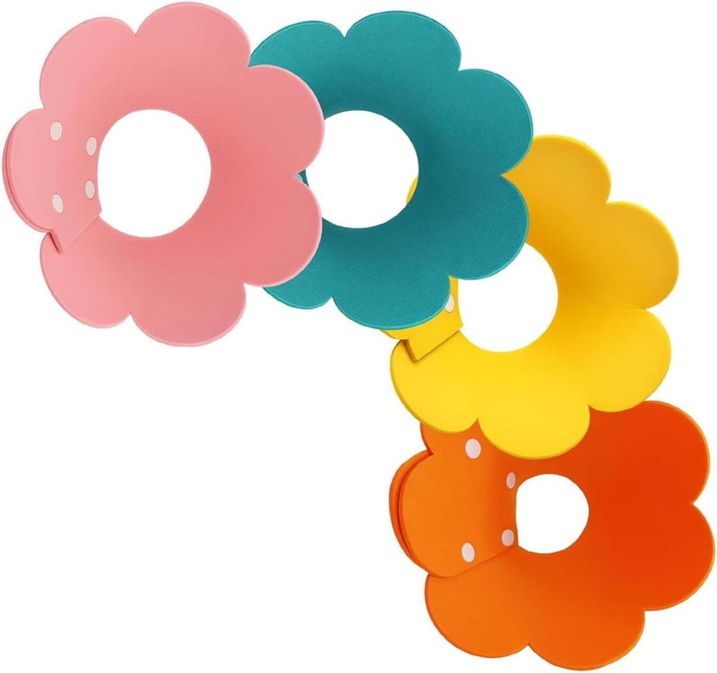 4Pcs Flower Recovery Collar for Cats Post Adjustable Protective Recoveryneckwear - Image 1