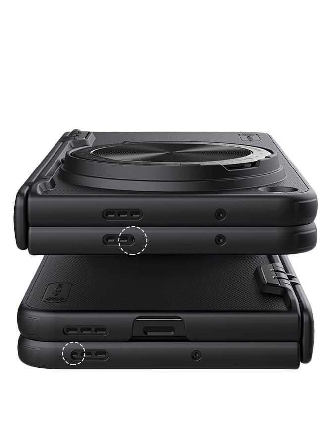 OPPO Find N3/ OnePlus Open Folding Phone Case with Frosted Shield Lens Holder , OPPO Find N3/ OnePlus Open All-Inclusive Drop-Proof Phone Case - Image 3