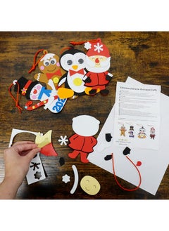 Foam Christmas Character Ornament Crafts For Kids (12 Pack) Santa, Gingerbread Man, Snowman, & Penguin Christmas Crafts For Kids Toddlers 4-8, 3-12 Diy Ornament Craft Kit Bulk - pzsku/ZDB46580F960167A66C0BZ/45/_/1732787265/5c434648-9a48-4e6e-92df-7a30d55a3328