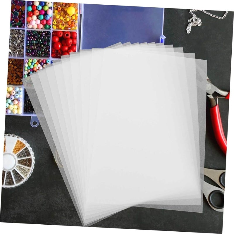 TEHAUX 10pcs Shrinkable Sheets Heat Shrink Paper for Diy Handmade Decorations - Image 3