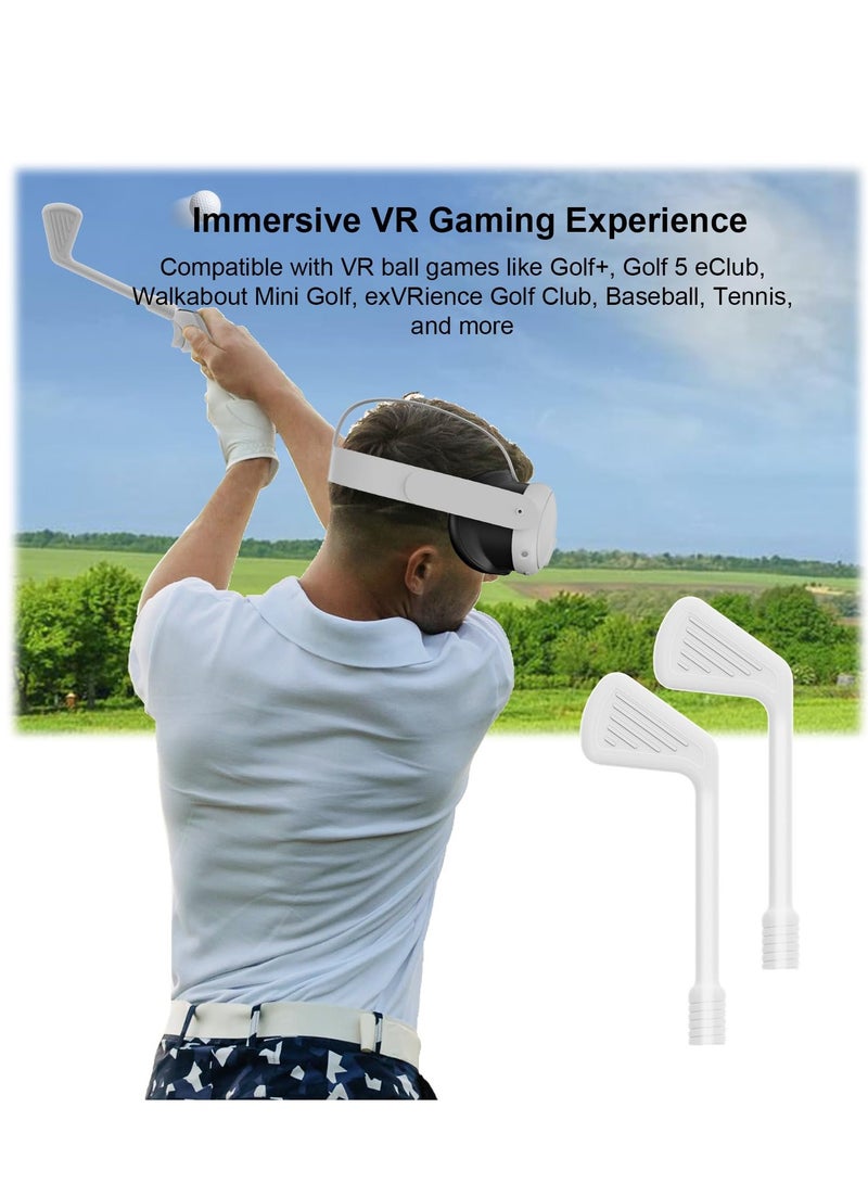 Upgraded Extension Grips For Quest 3 VR Body Motion Set Table Tennis Racket Stick Golf Stick  - Image 3